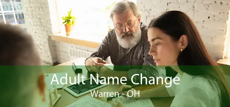  Adult Name Change Warren - OH