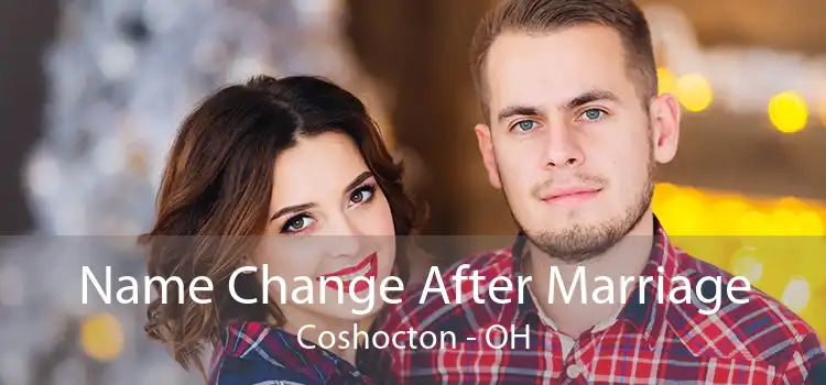  Name Change After Marriage Coshocton - OH