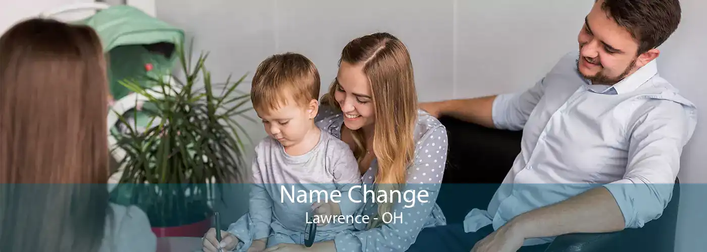  Name Change Lawrence - OH